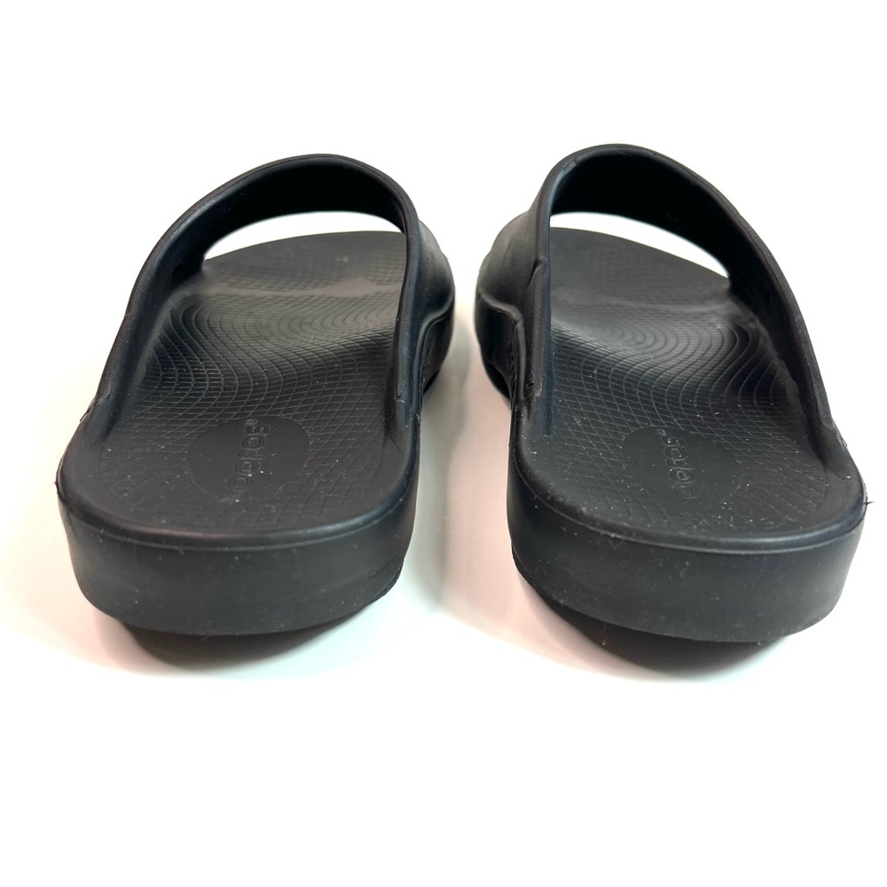 OOFOS Recovery Slides Sandals Black Size Men’s 9, Women’s 11 - EU 42 - Picture 5 of 13